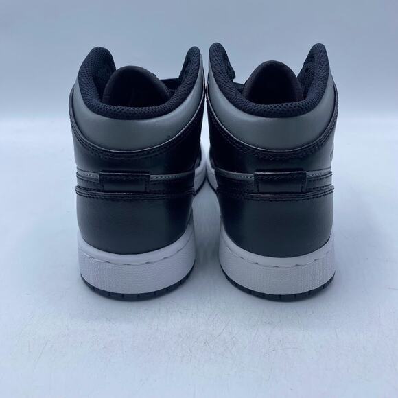 Air Jordan 1 MID (GS) Black Shadow Red Size 4Y 554725 096 Brand NEW - Picture 5 of 11